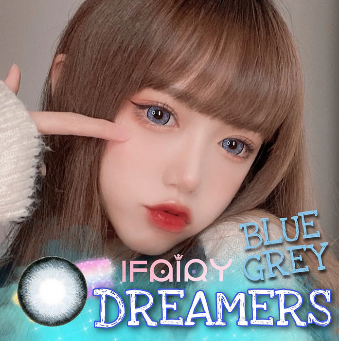 I.Fairy Dreamers Blue Grey Lens