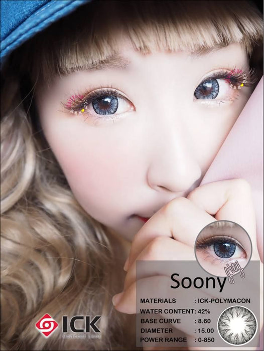 ICK Soony Gray Colored Lens