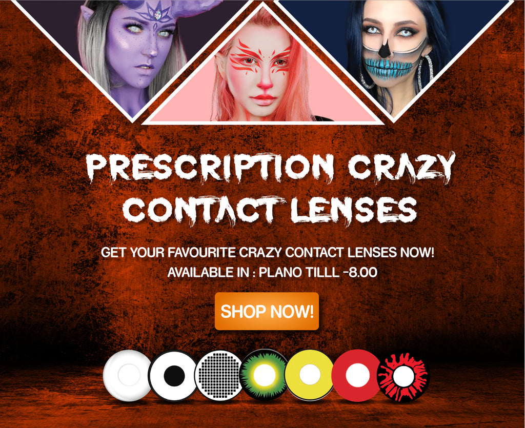 Sweety Crazy Lens - Mesh  Cosplay contacts, Colored contacts, Cool contacts