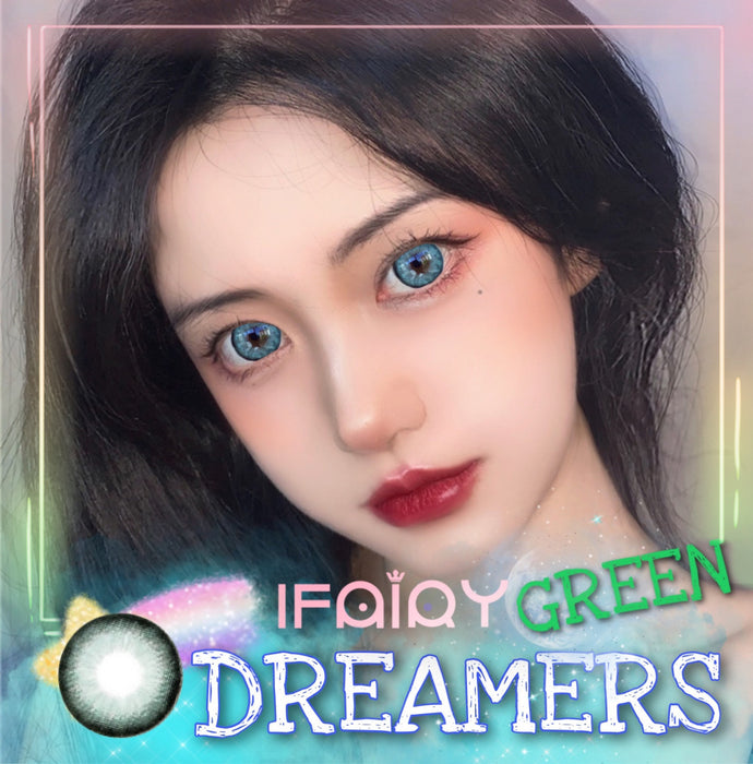 I.Fairy Dreamers Green Colored Lens