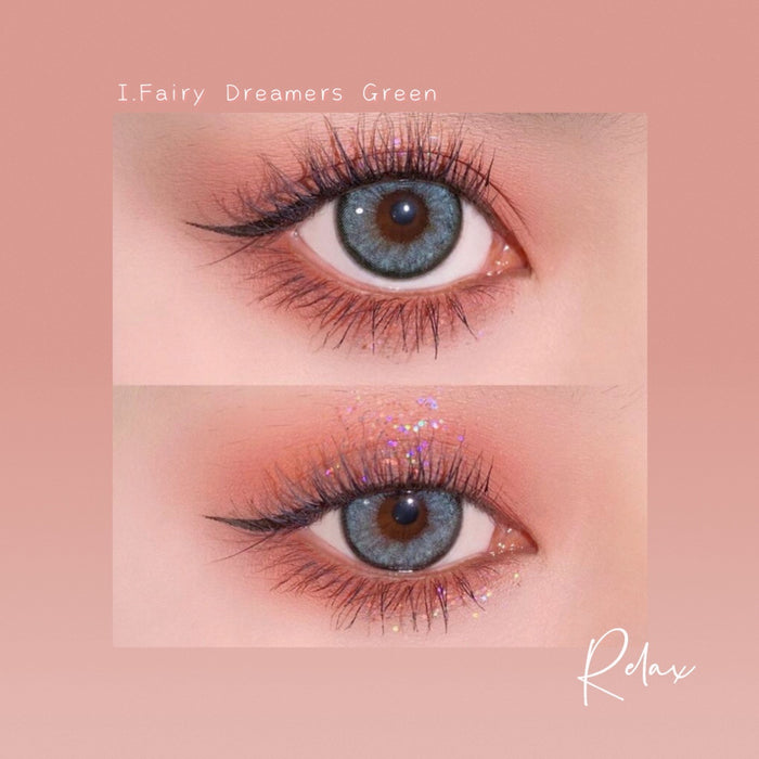 I.Fairy Dreamers Green Colored Lens