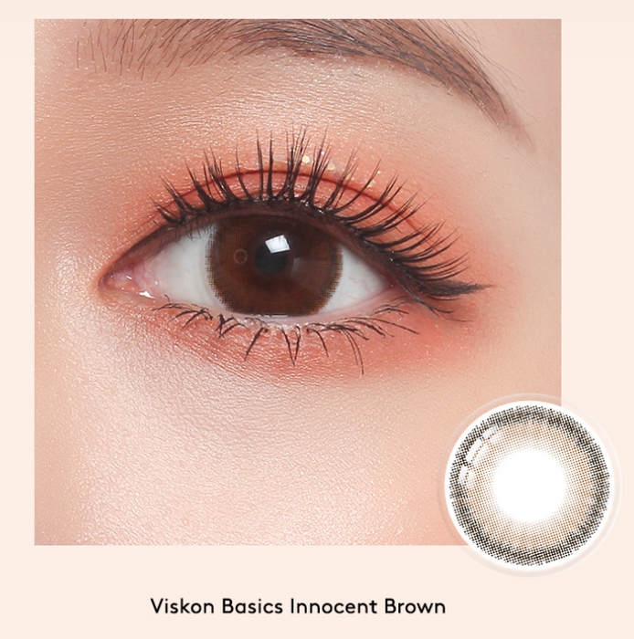 Viskon Basics Innocent Brown Lens