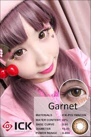 ICK Garnet Brown Lens