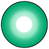 Kazzue Intense Pop Green Colored Lens