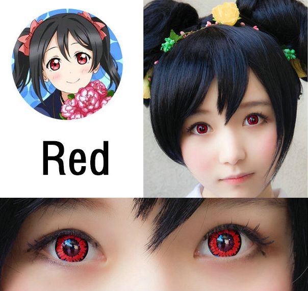 Sweety Lovelive Red Colored Lens