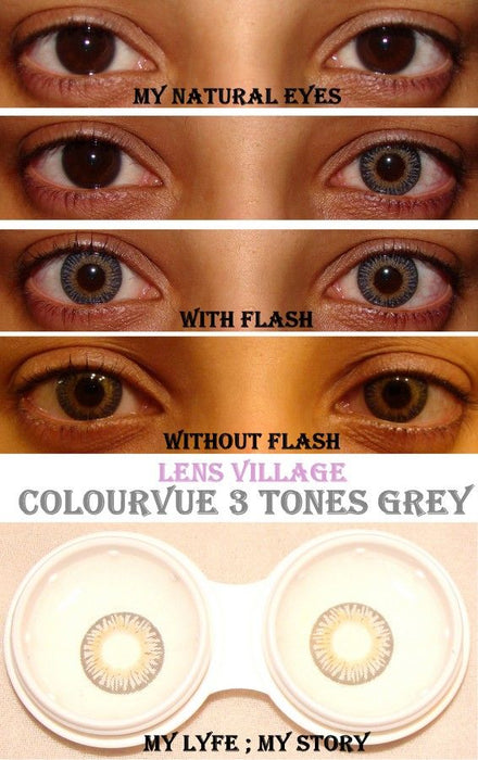 ColourVue 3 Tones Gray Colored Lens