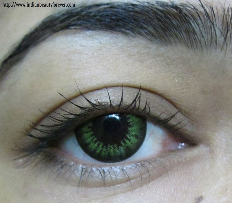 Big Eye Party Green Contact Lenses (Pair)
