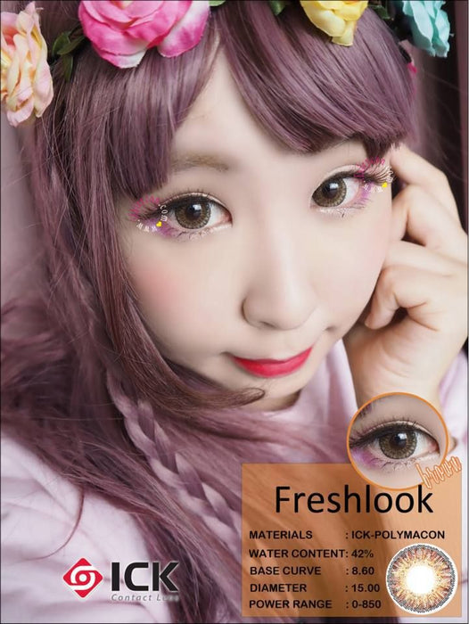 ICK Freshlook Brown Lens