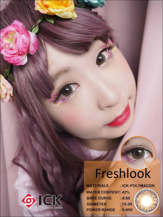 ICK Freshlook Brown Lens
