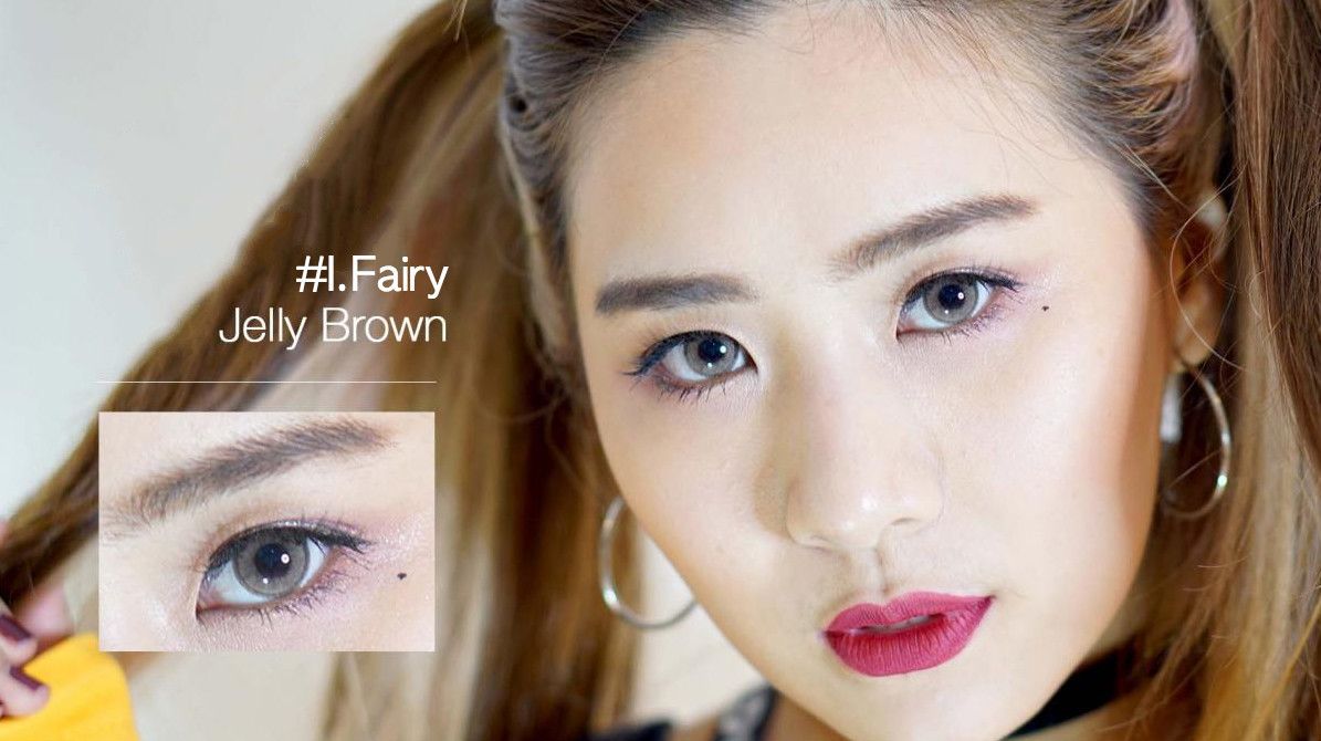 i.Fairy Jelly Brown Lens