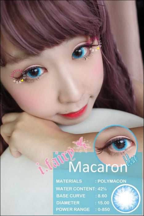 i.Fairy Macaron Blue Lens