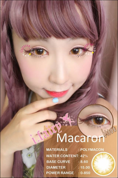 i.Fairy Macaron Brown Lens