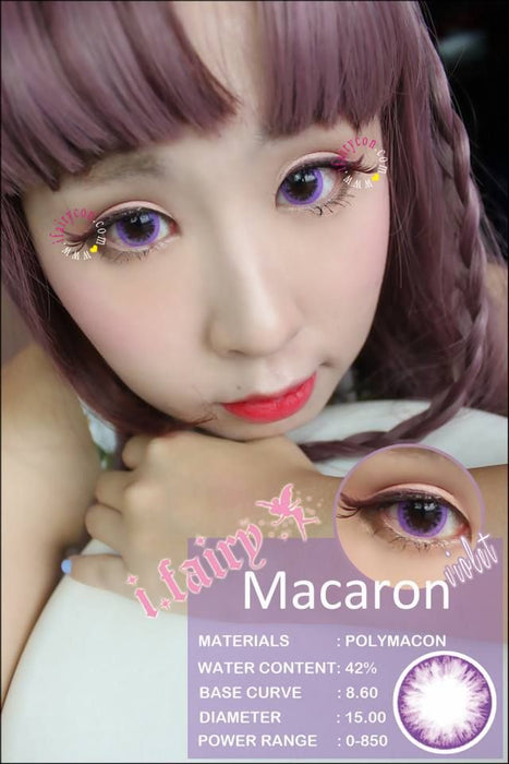 i.Fairy Macaron Violet Lens