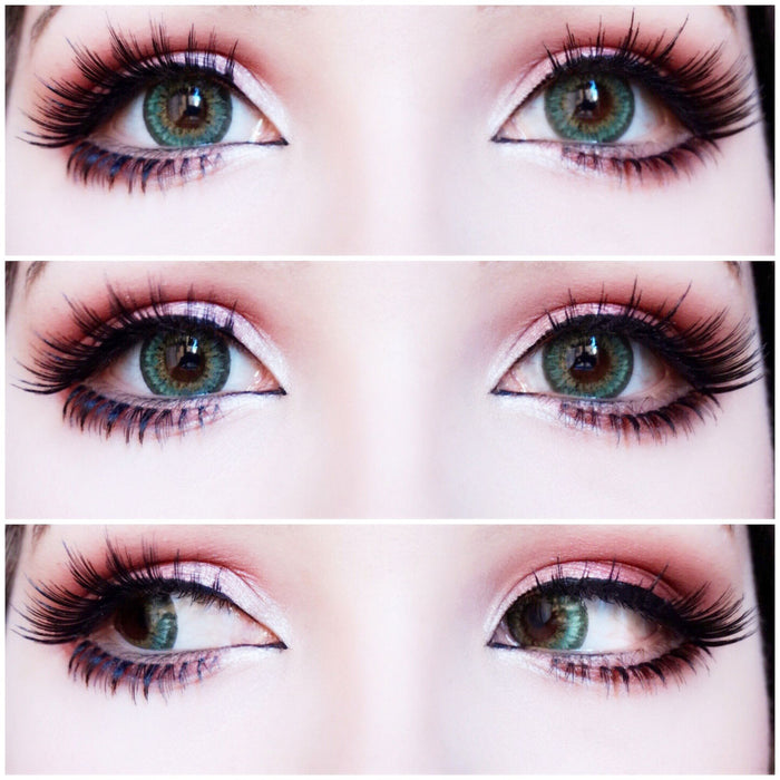Barbie Puffy 3 Tones Green Colored Lens (known as Shinny Green)
