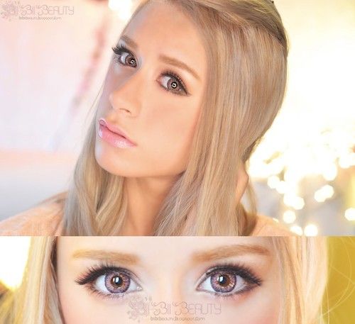 Barbie Puffy 3 Tones Pink Colored Lens (known as Shinny Pink)