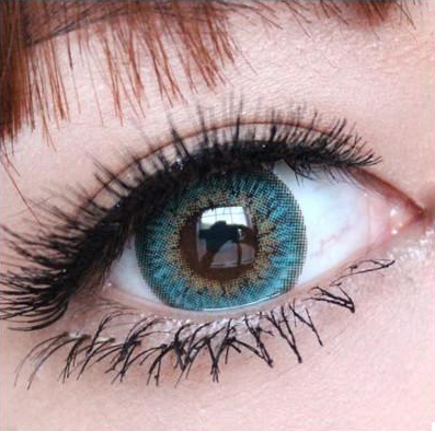 Barbie Puffy3 Tones Blue Lens (known as Shinny Blue)
